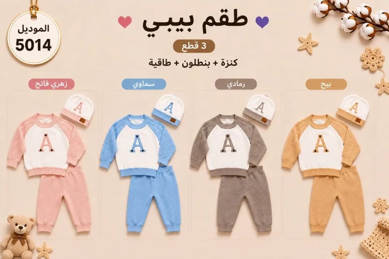 طقم بيبيات